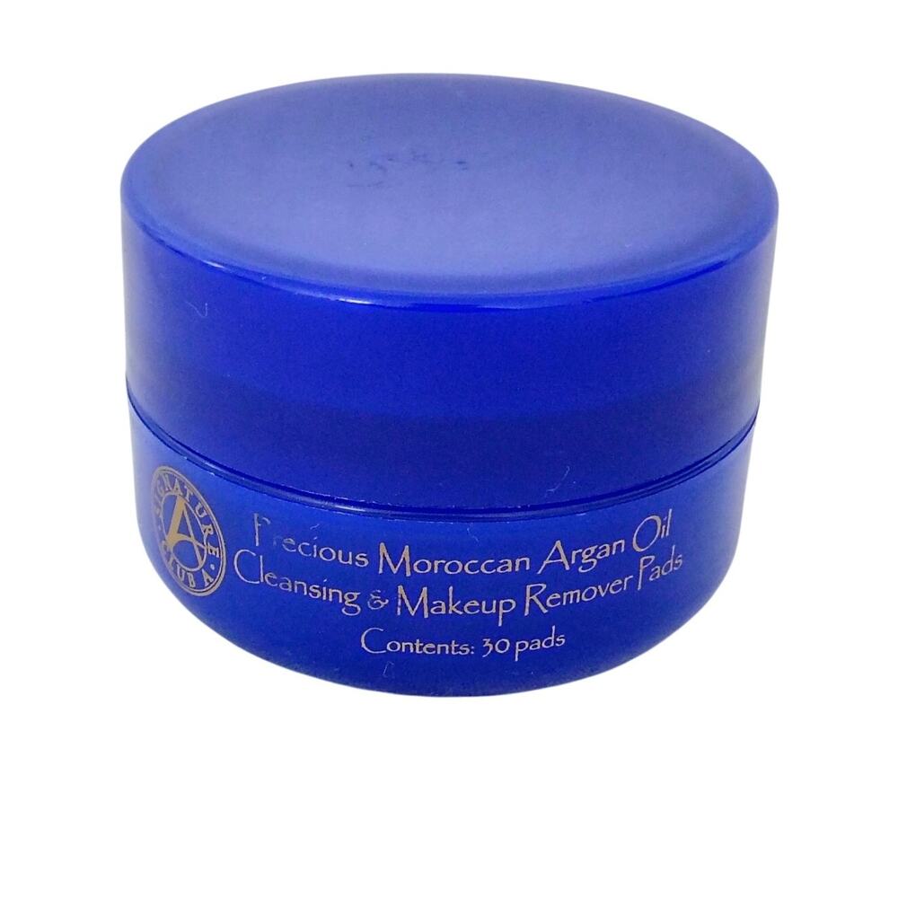 Signature Club A Precious Moroccan Argan Oil Cleansing Makeup Remover Pads 30 ct